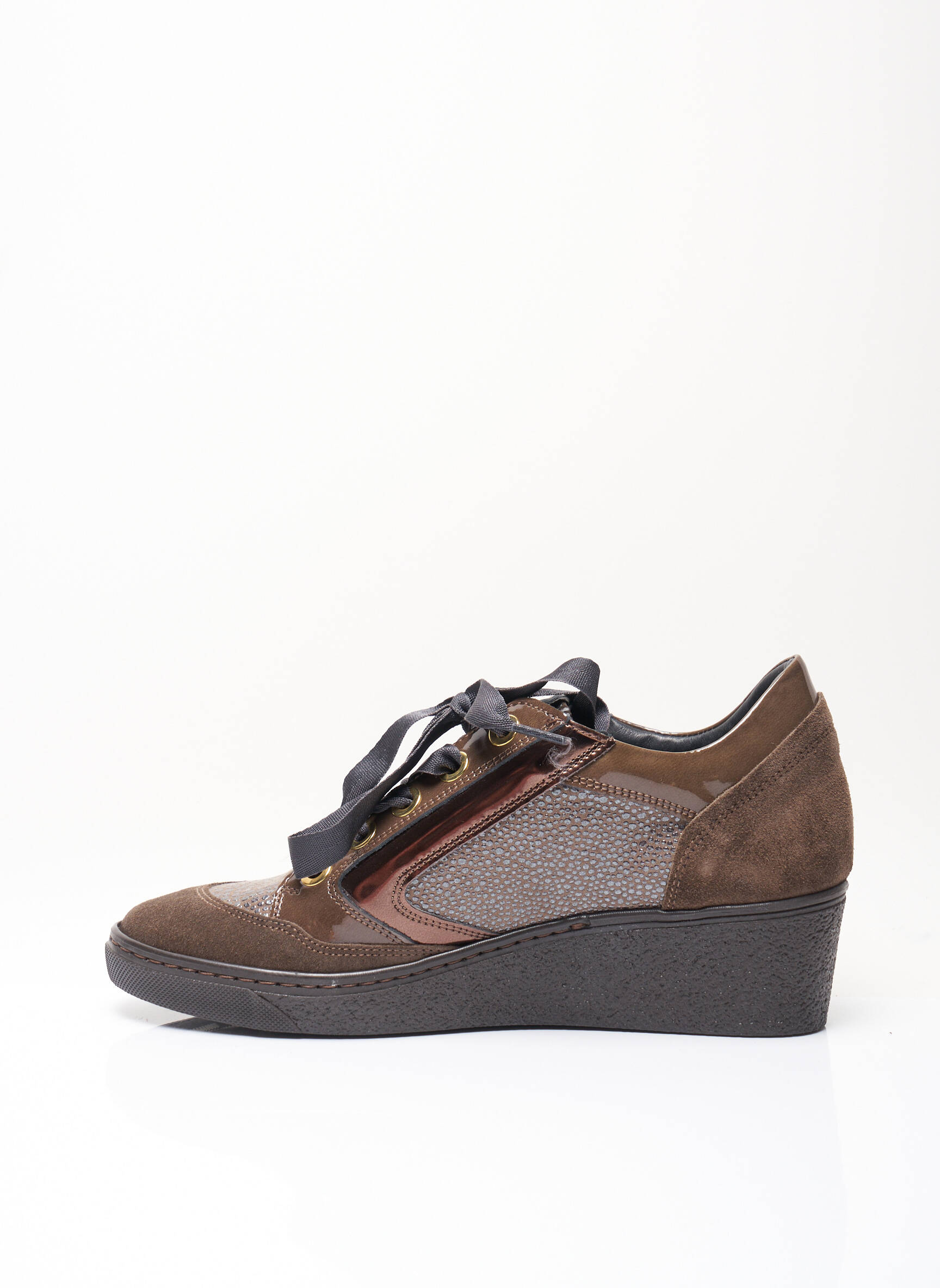 Dl Sport Baskets Femme couleur marron