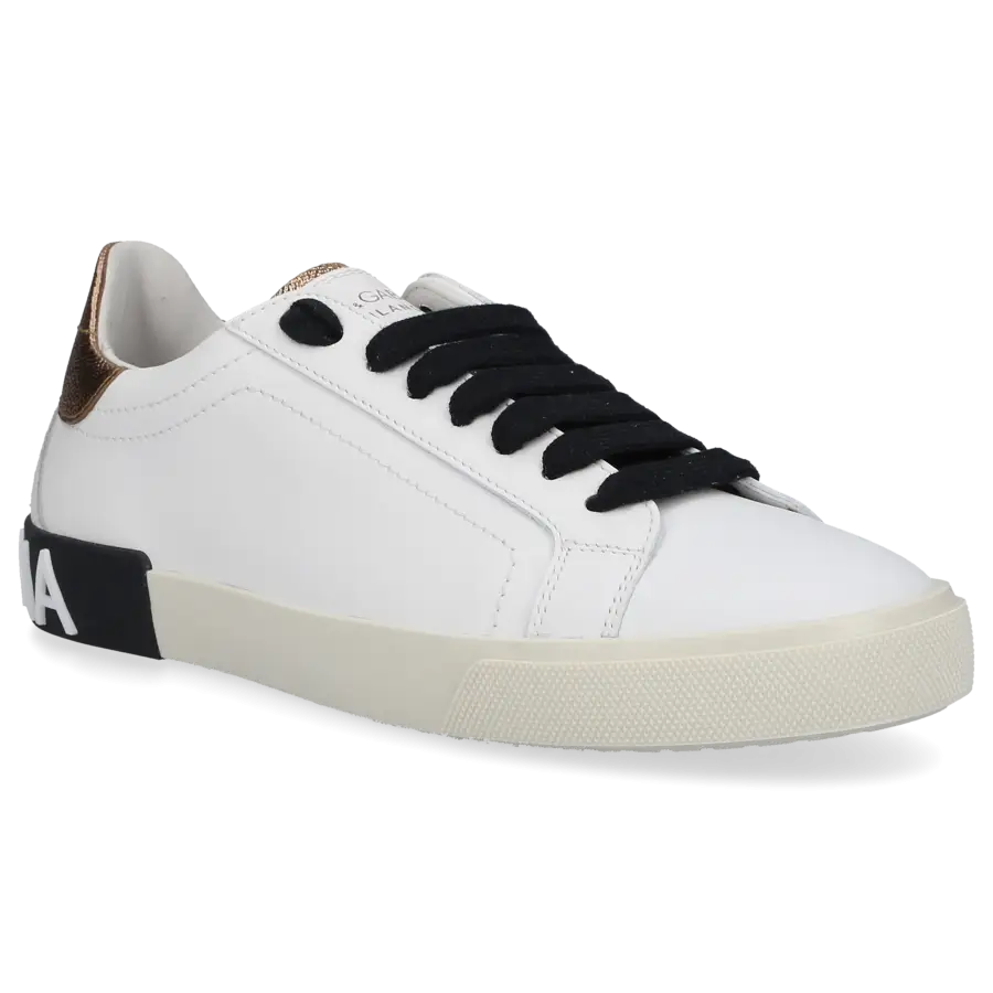 Dolce & Gabbana - Damenschuhe PORTOFINO Nappaleder - weiß