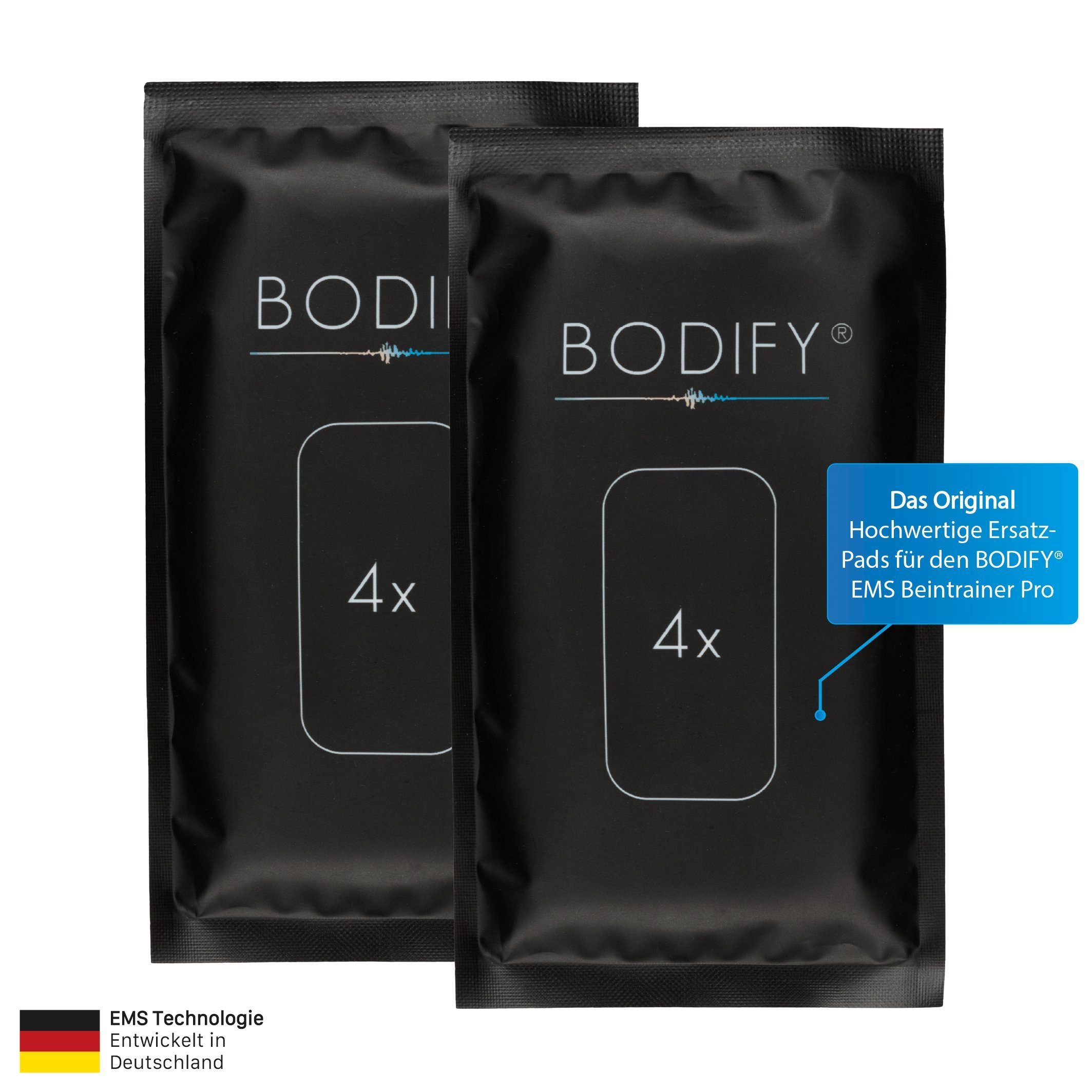 BODIFY EMS-Gerät Ersatz-Pads 2er-Set (Ohne Controller) für EMS Beintrainer Pro, (2-tlg)