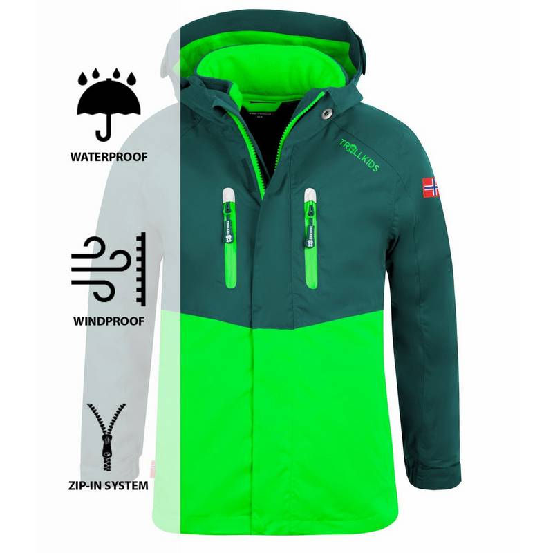 Trollkids Bryggen Doppeljacke Kinder