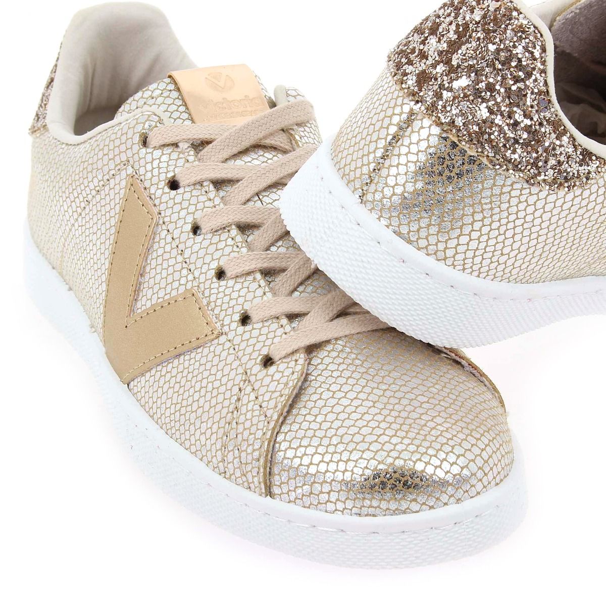Victoria  1125309 TENNIS SERPIENTE - Bronze Platine