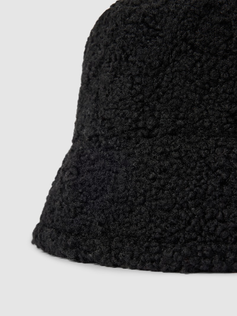 Hut mit Teddyfell Modell 'THEA' in schwarz
