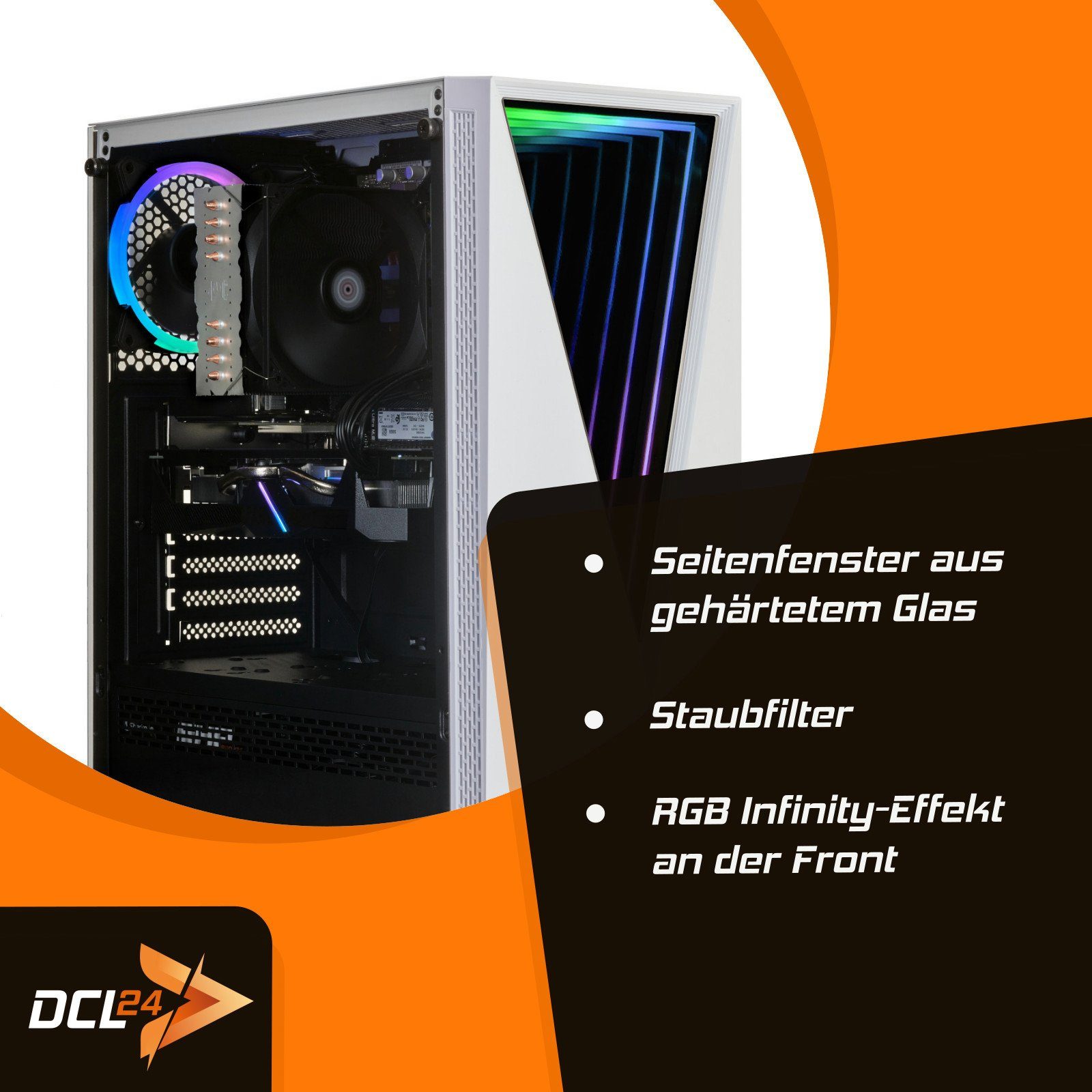 dcl24.de RGB Gaming-PC-Komplettsystem (23,60