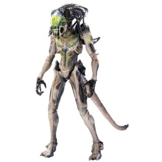Alien Vs. Predator: Requiem Battle Damage Previews Exclusive Predalien 1/18-Scale Figure
