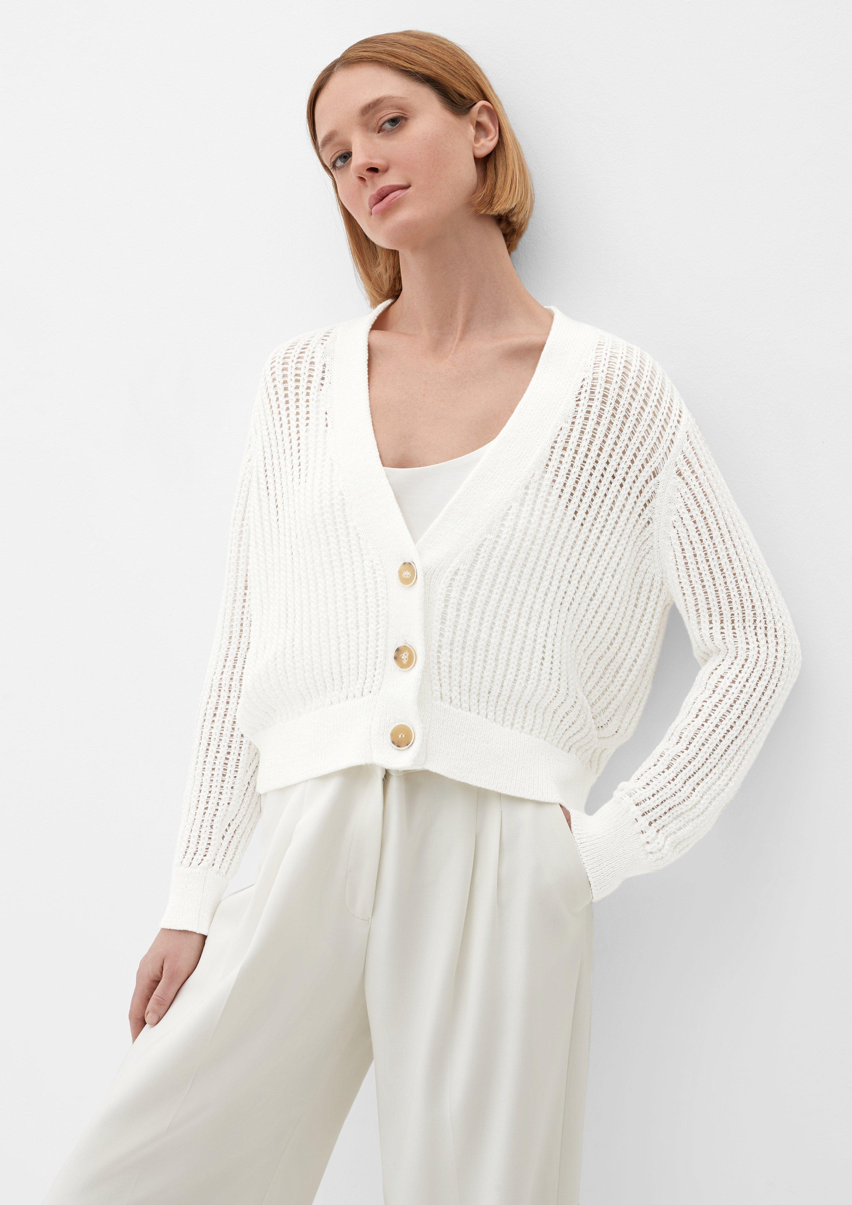 Klassische Strickjacke  2132559-0200