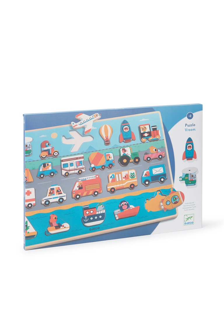 Puzzle Djeco Vroom, 22 de piese
