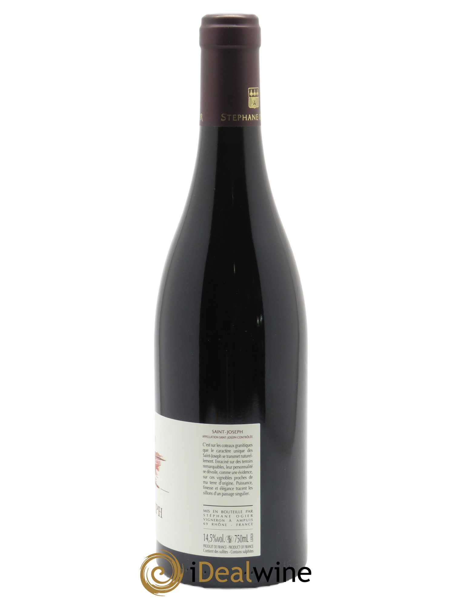 Saint-Joseph Le Passage Michel et Stéphane Ogier  2020 - Lot de 1 Bouteille