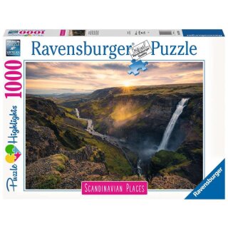 Ravensburger Puzzle: Haifoss auf Island (1000 Teile)