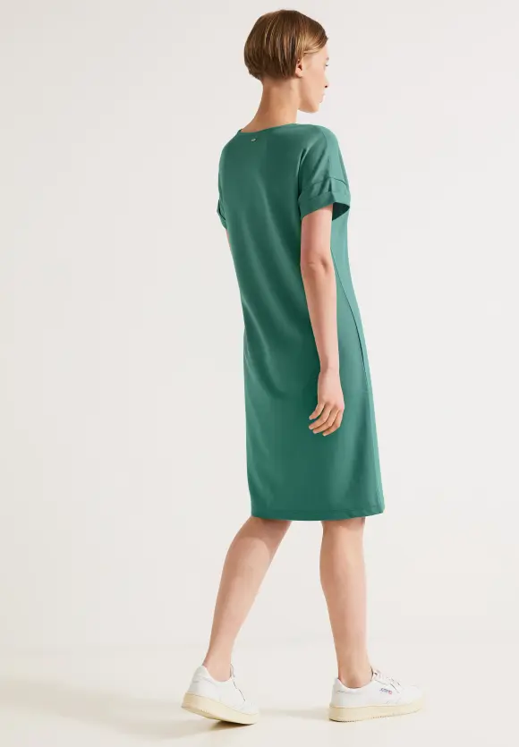 Street One Jersey Kleid in Unifarbe