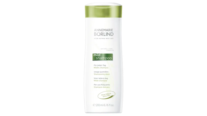 ANNEMARIE BÖRLIND SEIDE NATURAL HAIR CARE Mildes Shampoo 200 ml
