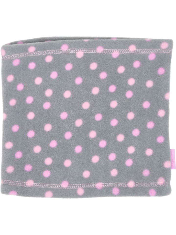 Playshoes Fleece-Schlauchschal Punkte in Grau günstig kaufen onesize