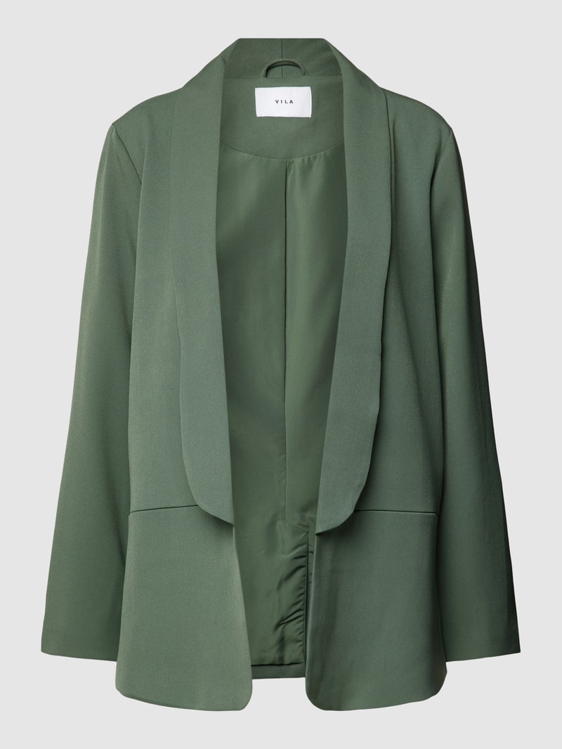 Blazer mit Schalkragen Modell 'VARONE' in khaki
