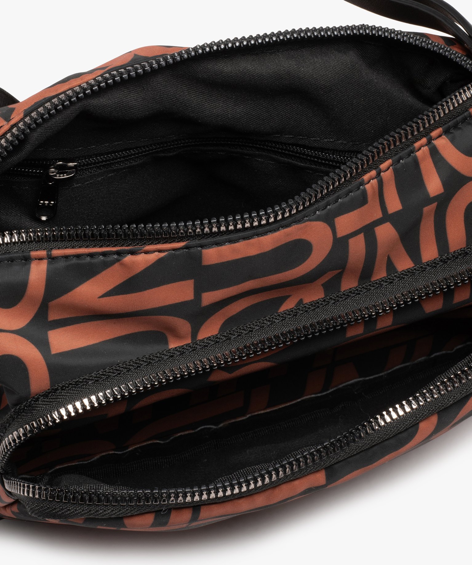 Sac en toile imprimée femme noir | GEMO