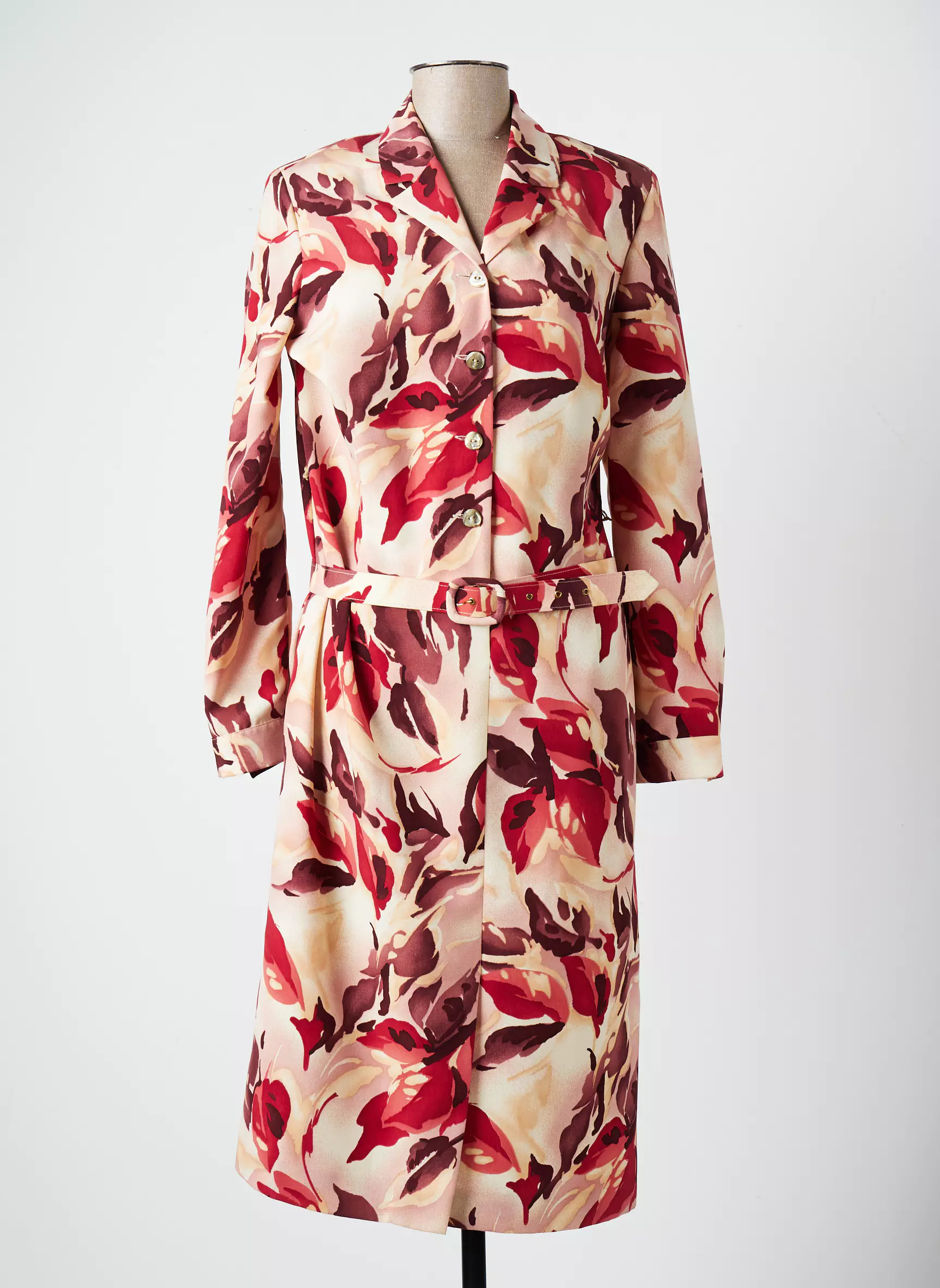 Paul Mausner Robes Mi Longues Femme couleur beige