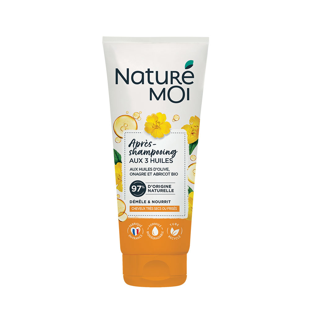 naturé moi Après-shampooing aux 3 Huiles 200 ml Après-shampooing