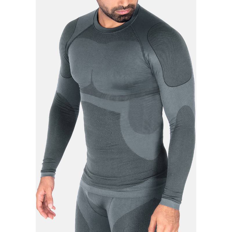 Black Snake Seamless Hemd Python Funktionsshirt Herren