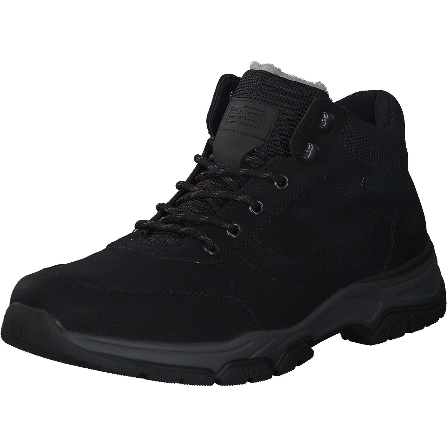 Rieker 31211, Stiefel, Herren, schwarz/schwarz/schwarz