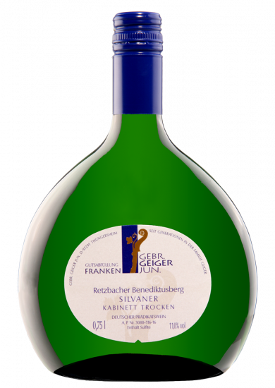 2019 Silvaner Kabinett Retzbacher Benediktusberg trocken - Weingut Gebr. Geiger jun.
