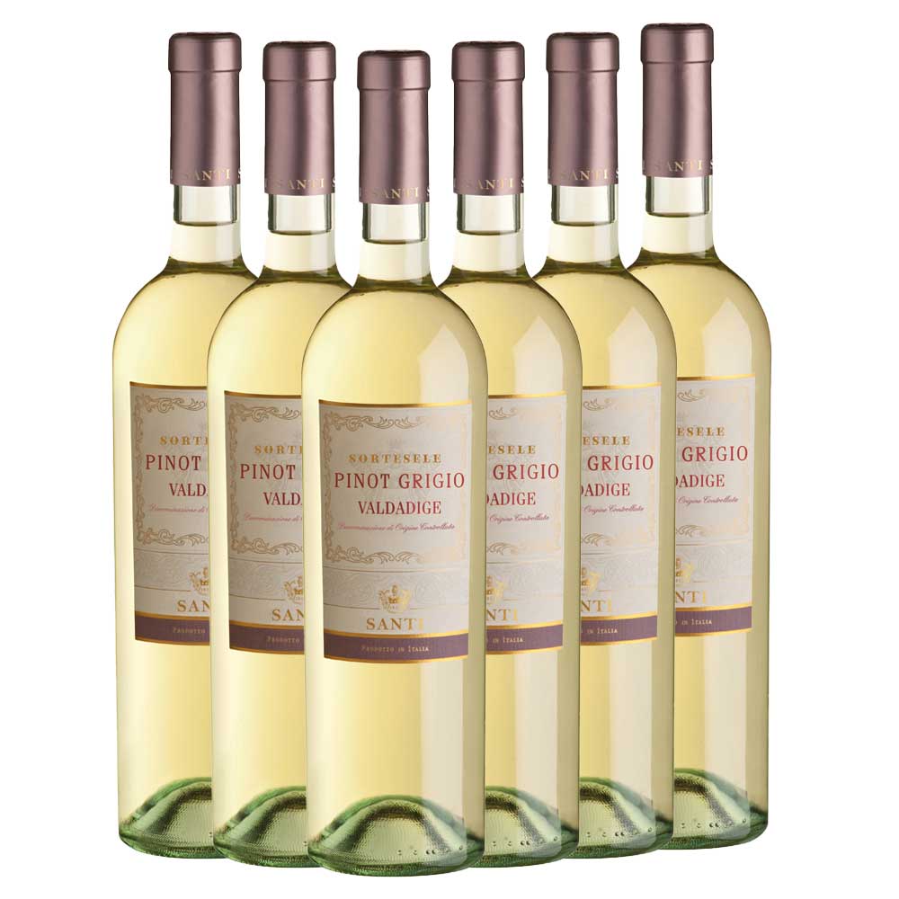 Santi S.p.A. Sortesele Pinot Grigio Valdadige - 6er Karton