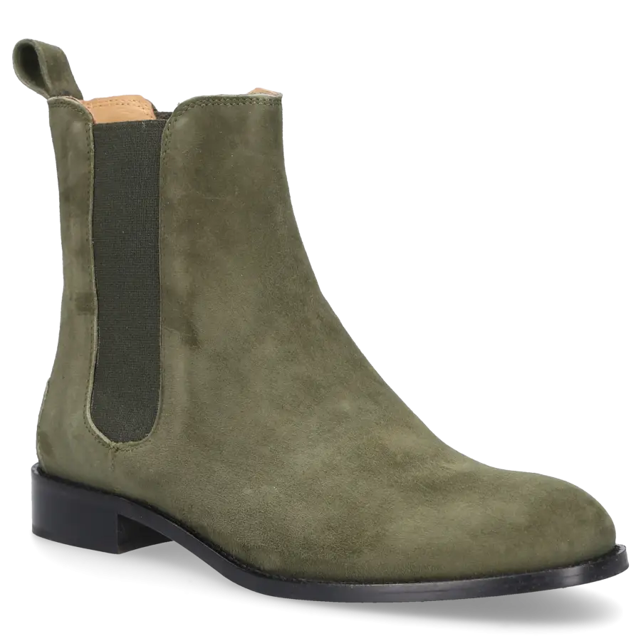 EN AVANT - Chelsea Boots D060003/311 Veloursleder - grün
