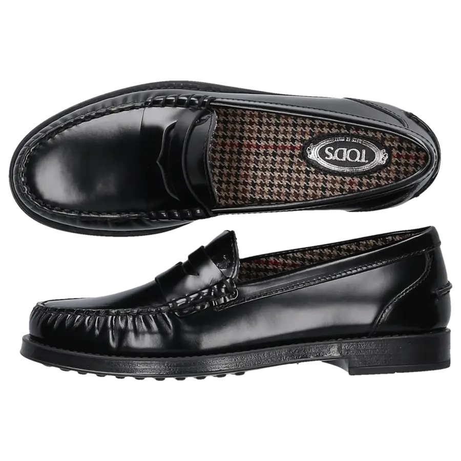 Tod's - Loafer BASSO 02I Kalbsleder - schwarz