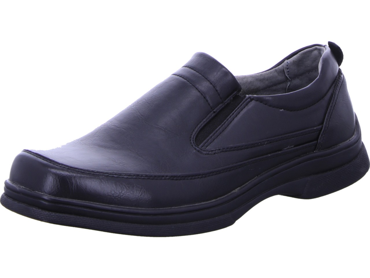 DIVERSE Komfort Slipper schwarz