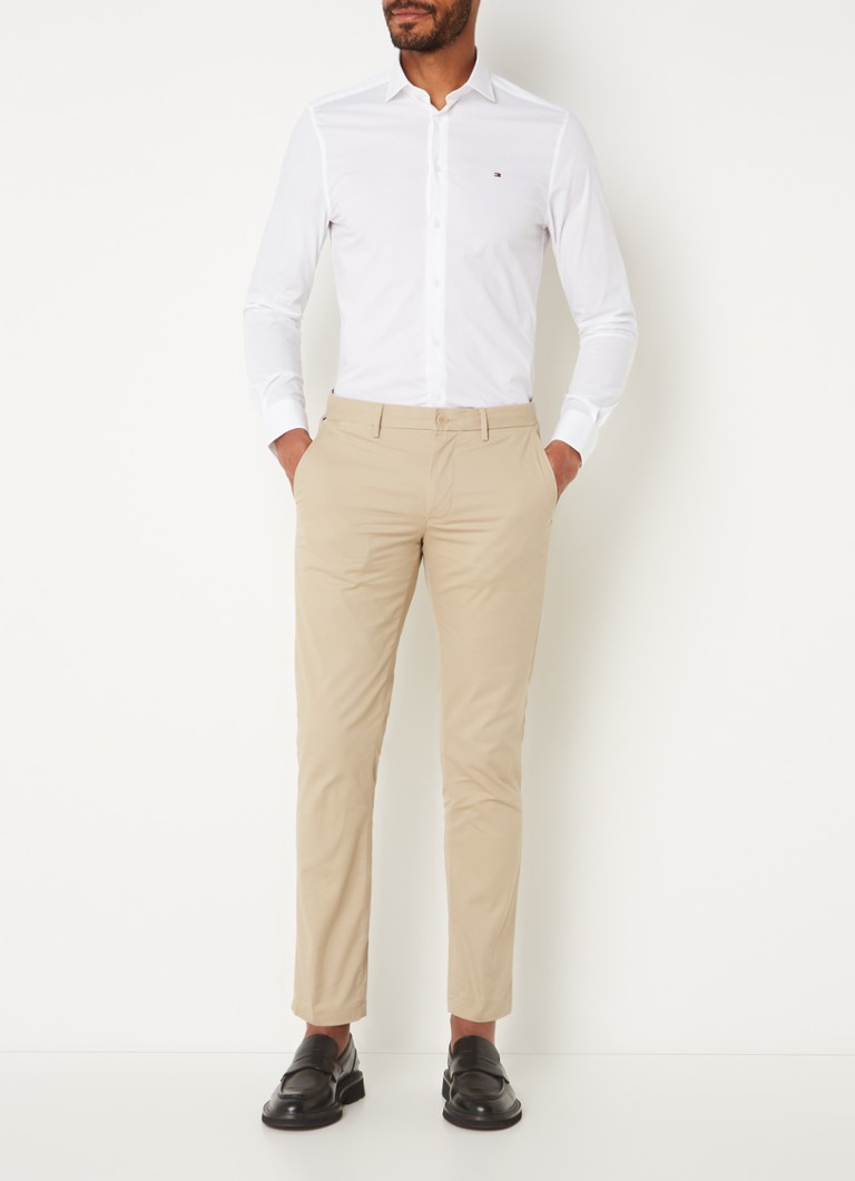 Pantaloni chino Tommy Hilfiger Denton cu croială dreaptă și buzunare laterale