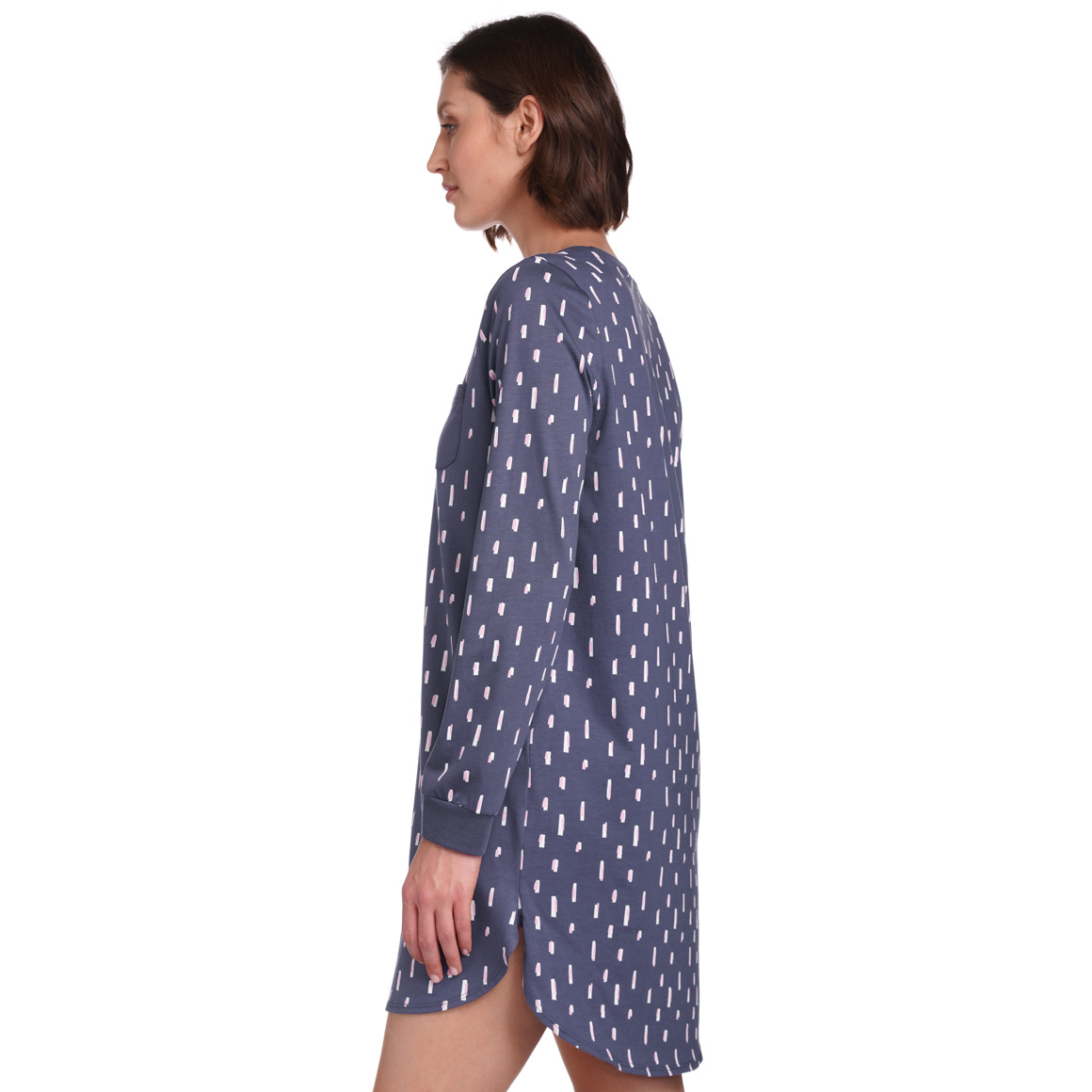 Damen Nachthemd mit Allover-Print