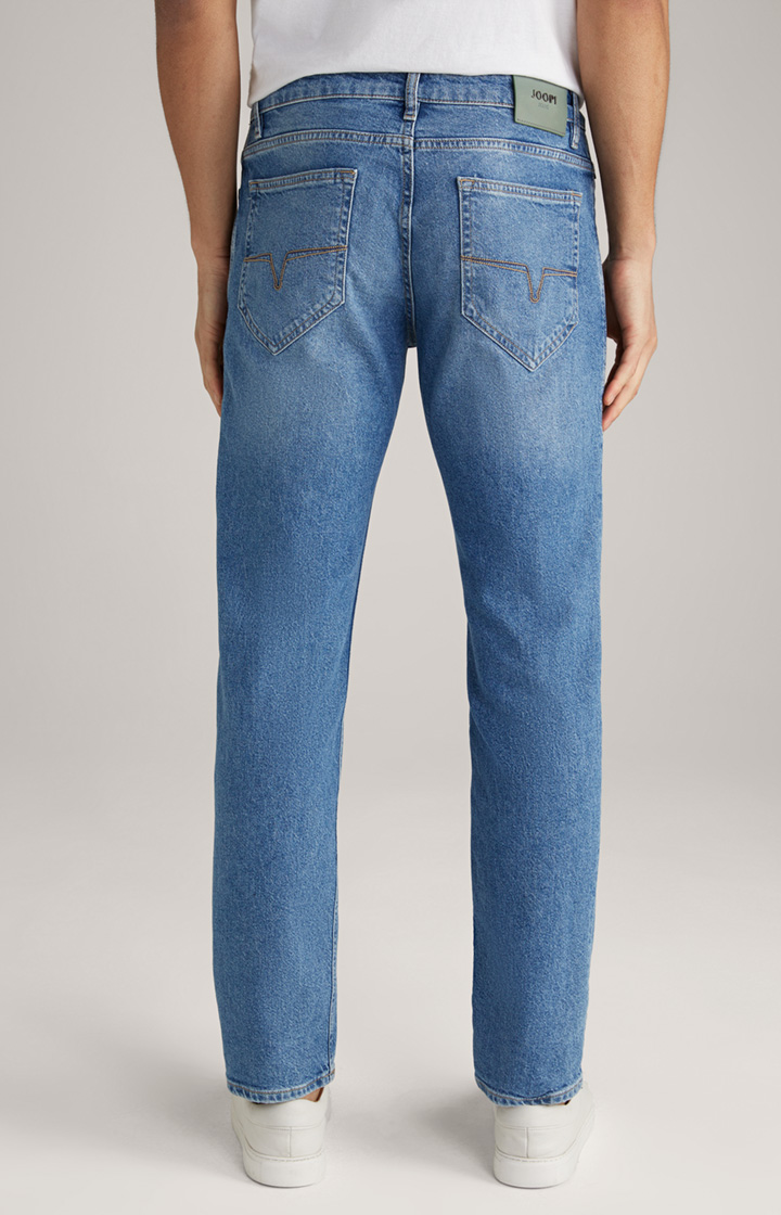Jeans Mitch in Aqua-Blue Washed
