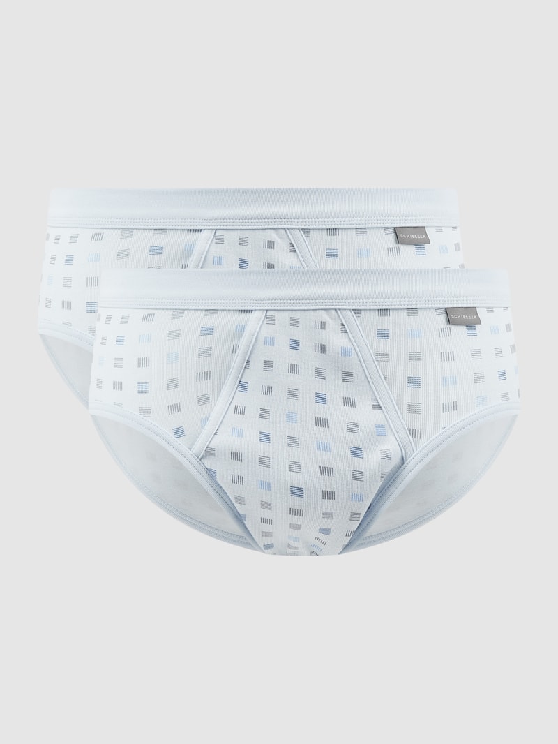 Slip im 2er-Pack in hellblau