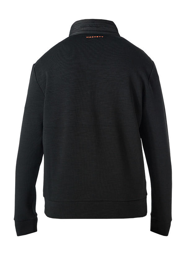 HACKETT, Hybridjacke, Baumwolle, schwarz