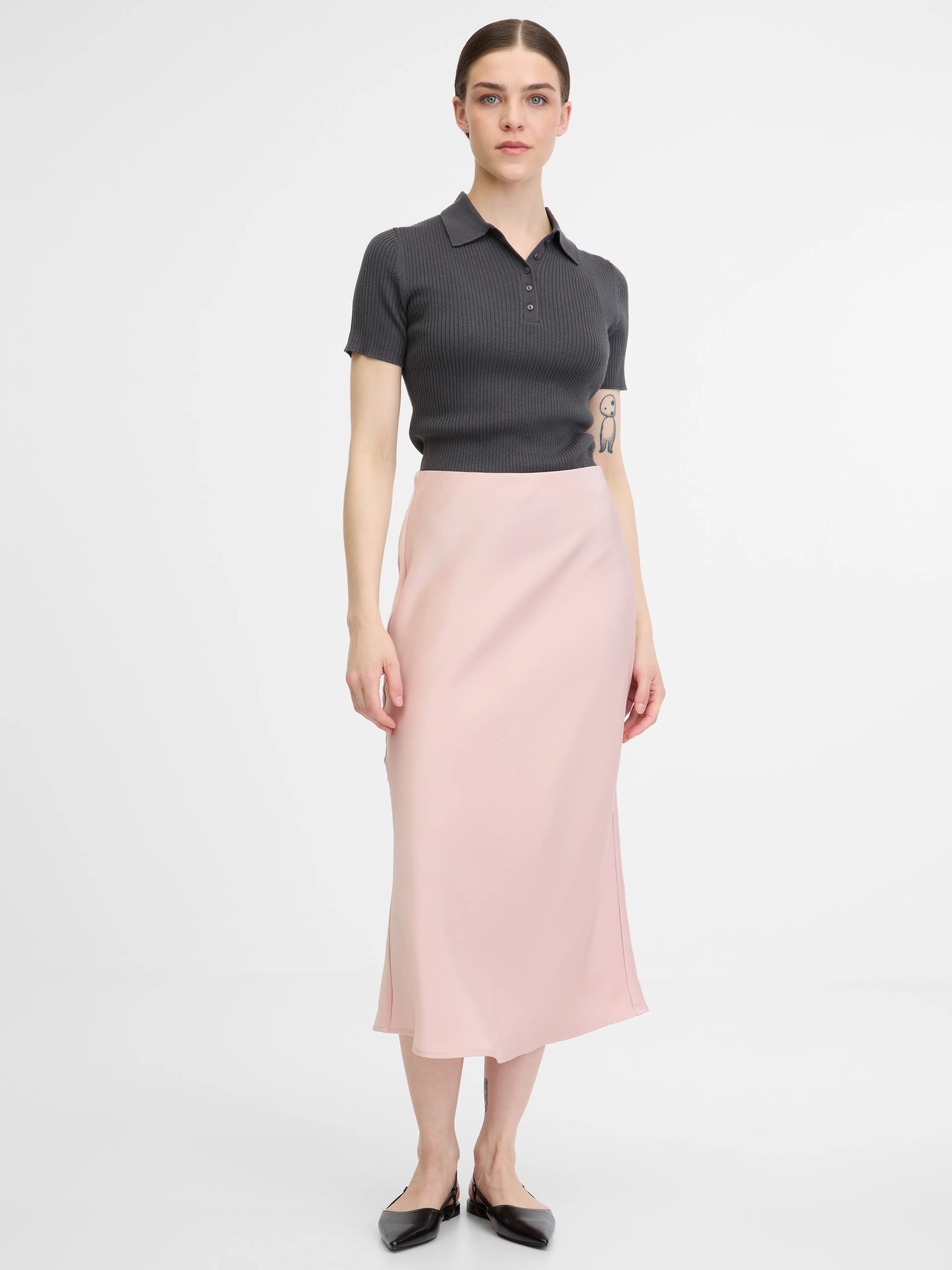 Hellrosa Damen-Rock ORSAY