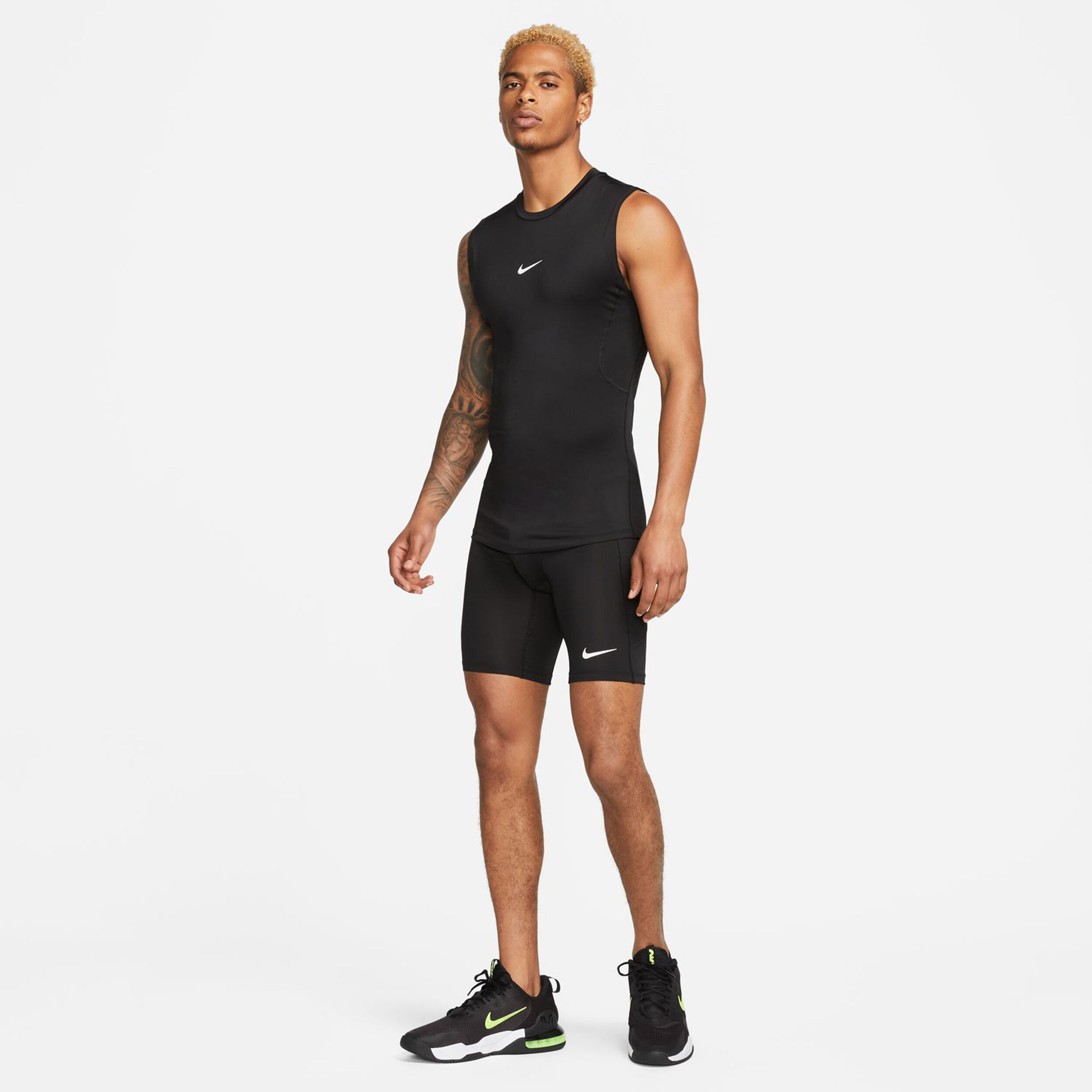 Dri-Fit Pro Fitness Short Tight Herren - Schwarz