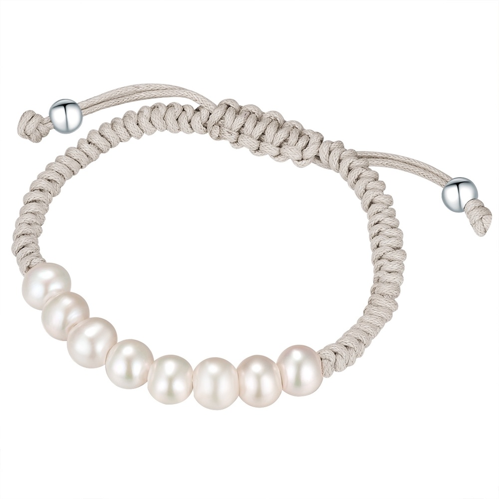 Valero Pearls Bracelet Argent sterling Perle de culture d'eau douce en Argent Bracelet