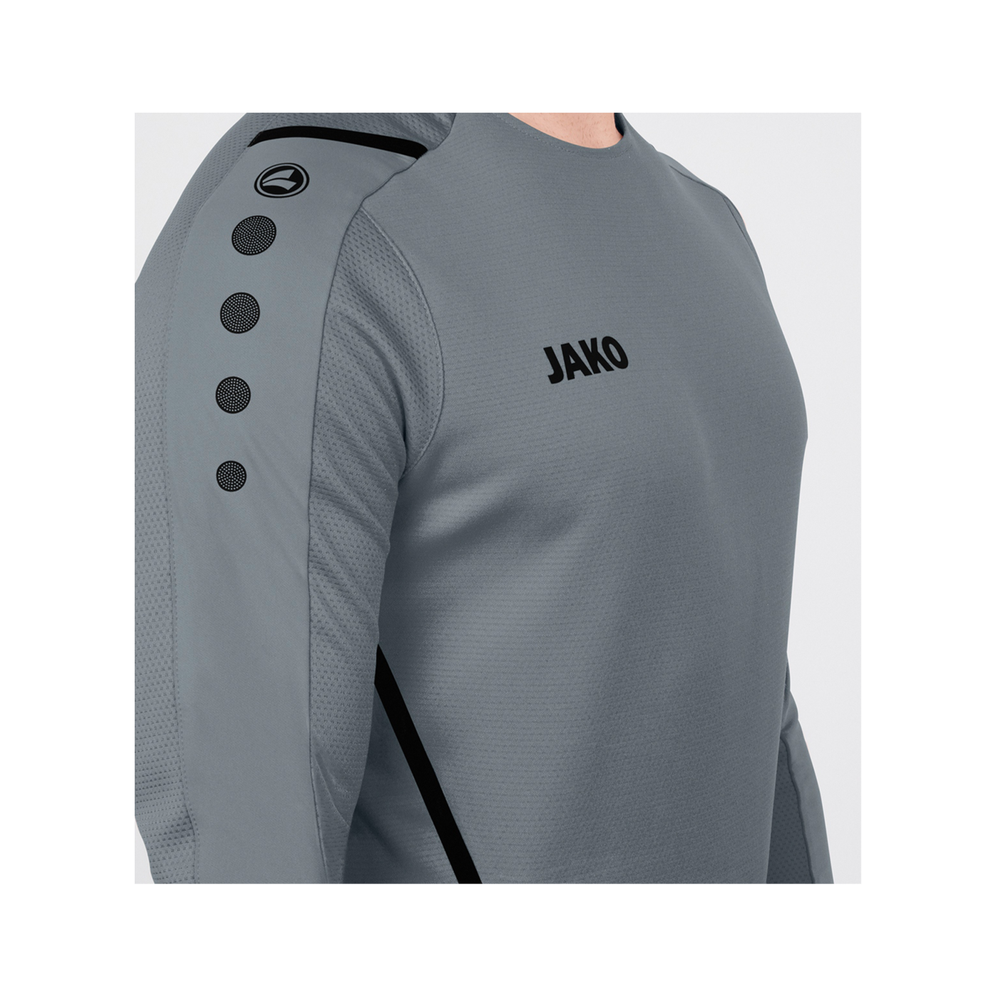 JAKO Challenge Sweatshirt Grau Schwarz F841