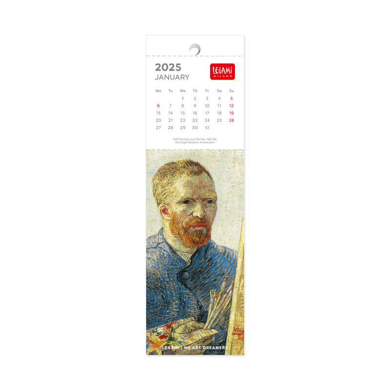 Záložkový kalendár 2025 - 5,5 x 18 cm