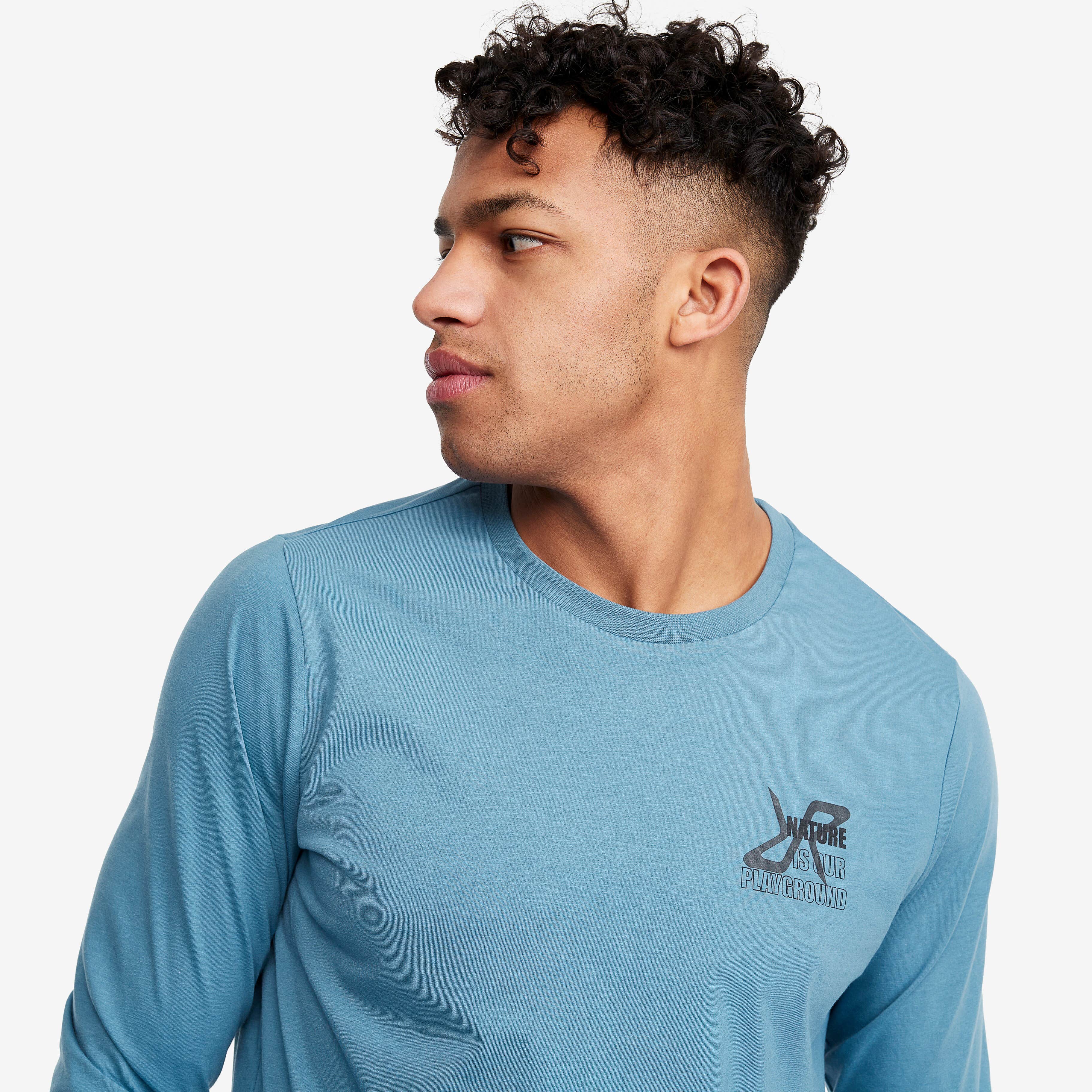 Camper LS Tee Homme Captain's Blue