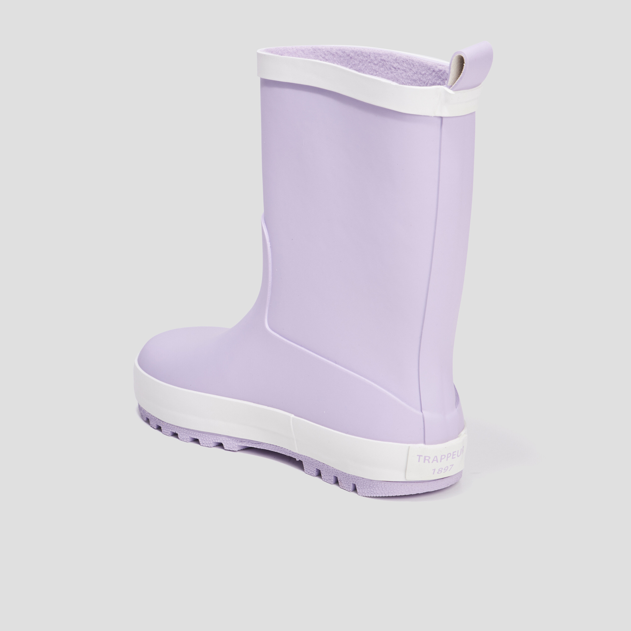 Bottes de pluie Trappeur parme fille | La Halle