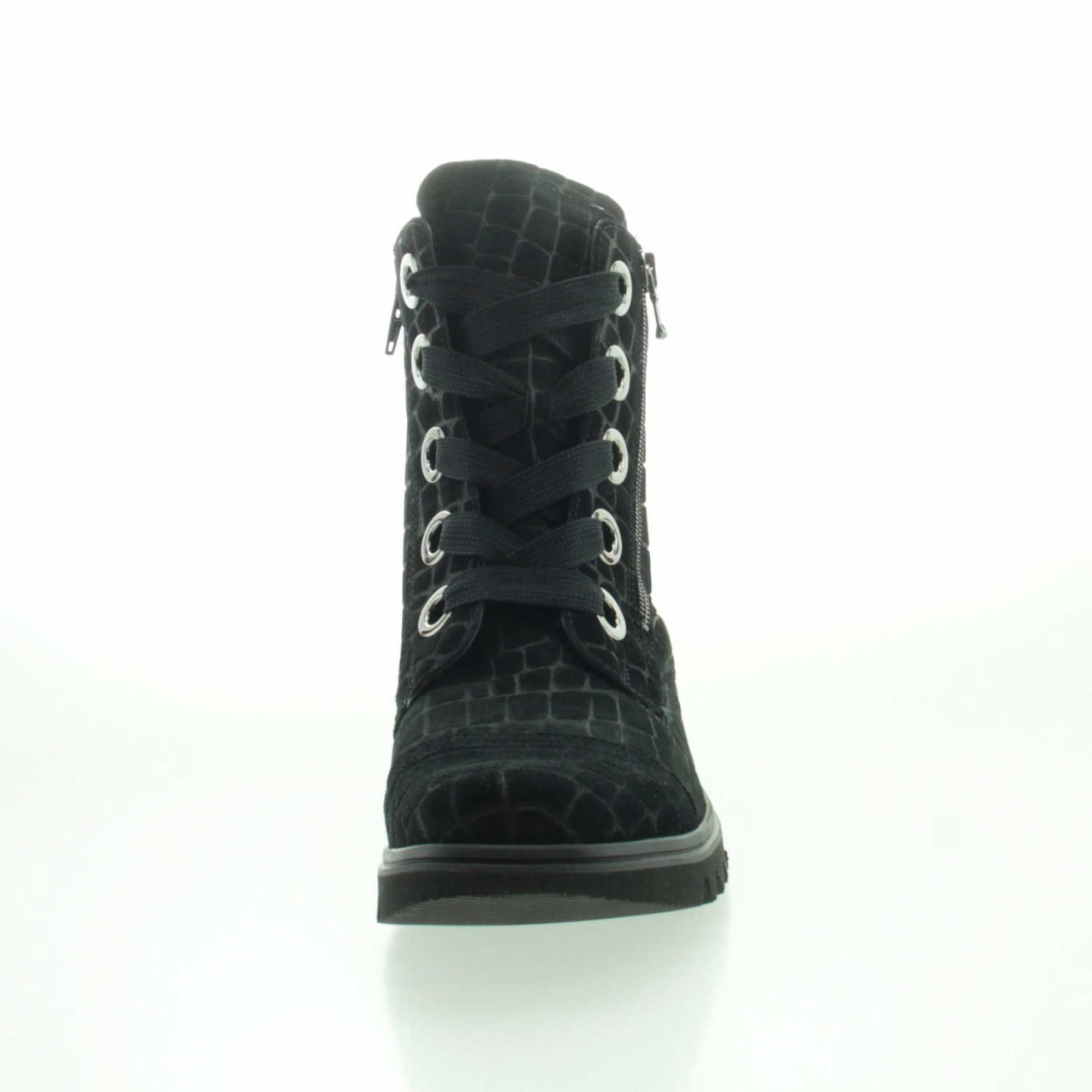 WALDLÄUFER Winterstiefel schwarz