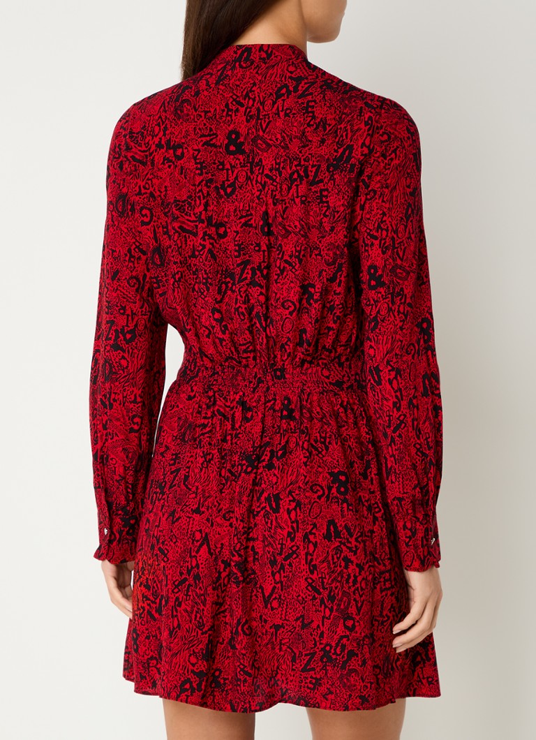 Robe tunique courte Refla Zadig&Voltaire avec imprimé
