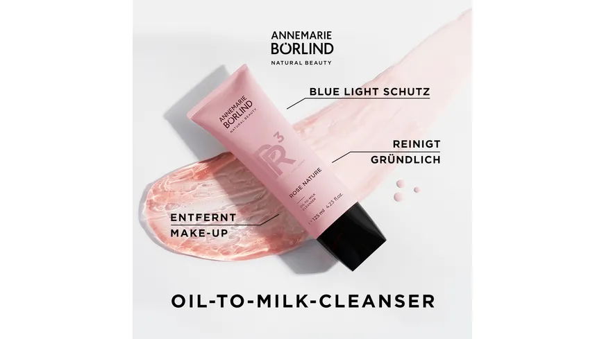 ANNEMARIE BÖRLIND ROSE NATURE Oil-To-Milk Cleanser 125 ml