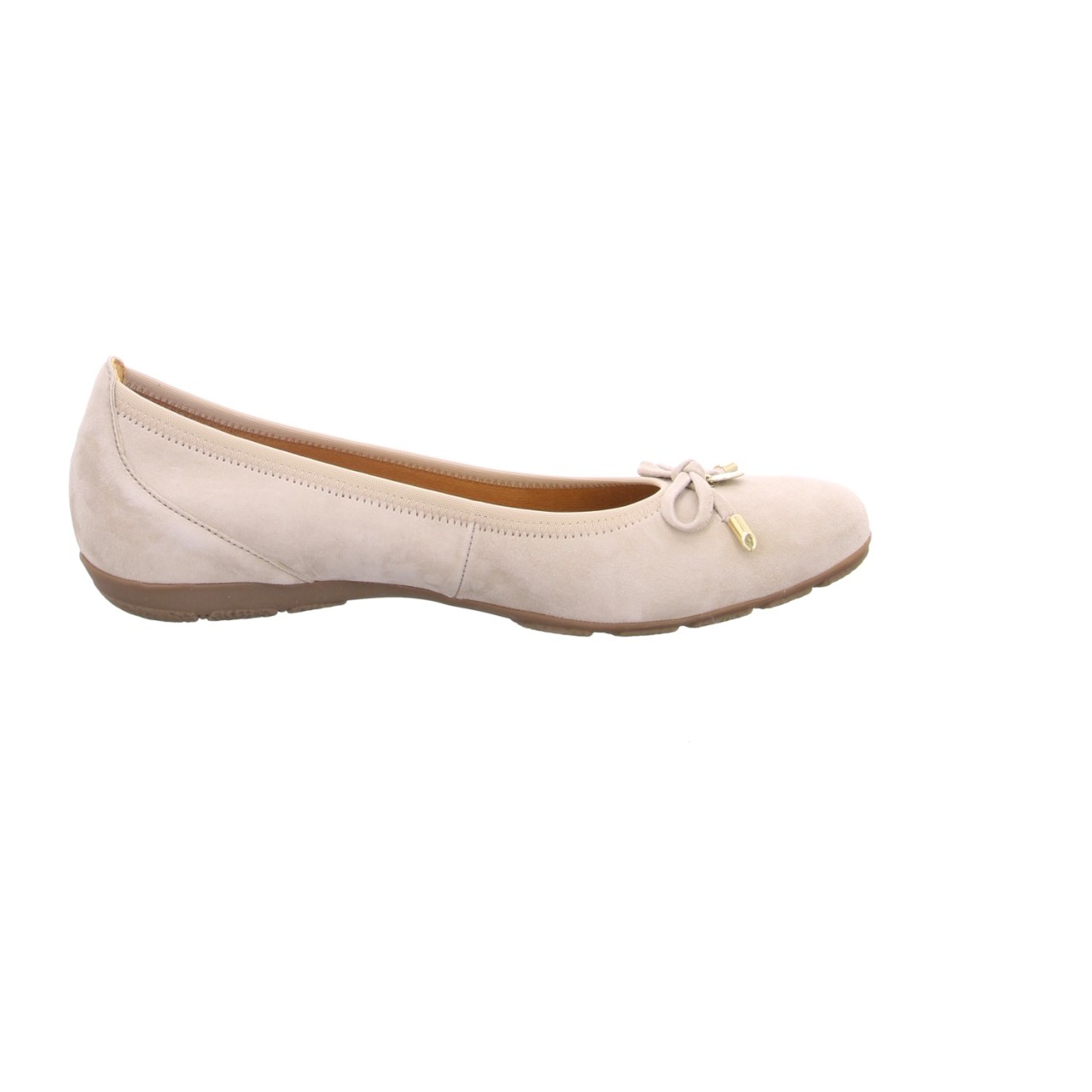 GABOR Ballerinas beige Gabor Fashion sportliche Ballerinas 44.1