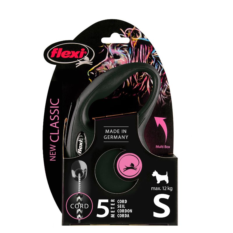 flexi New Classic Seil-Leine S - schwarz zu TOP-Preisen | bitiba