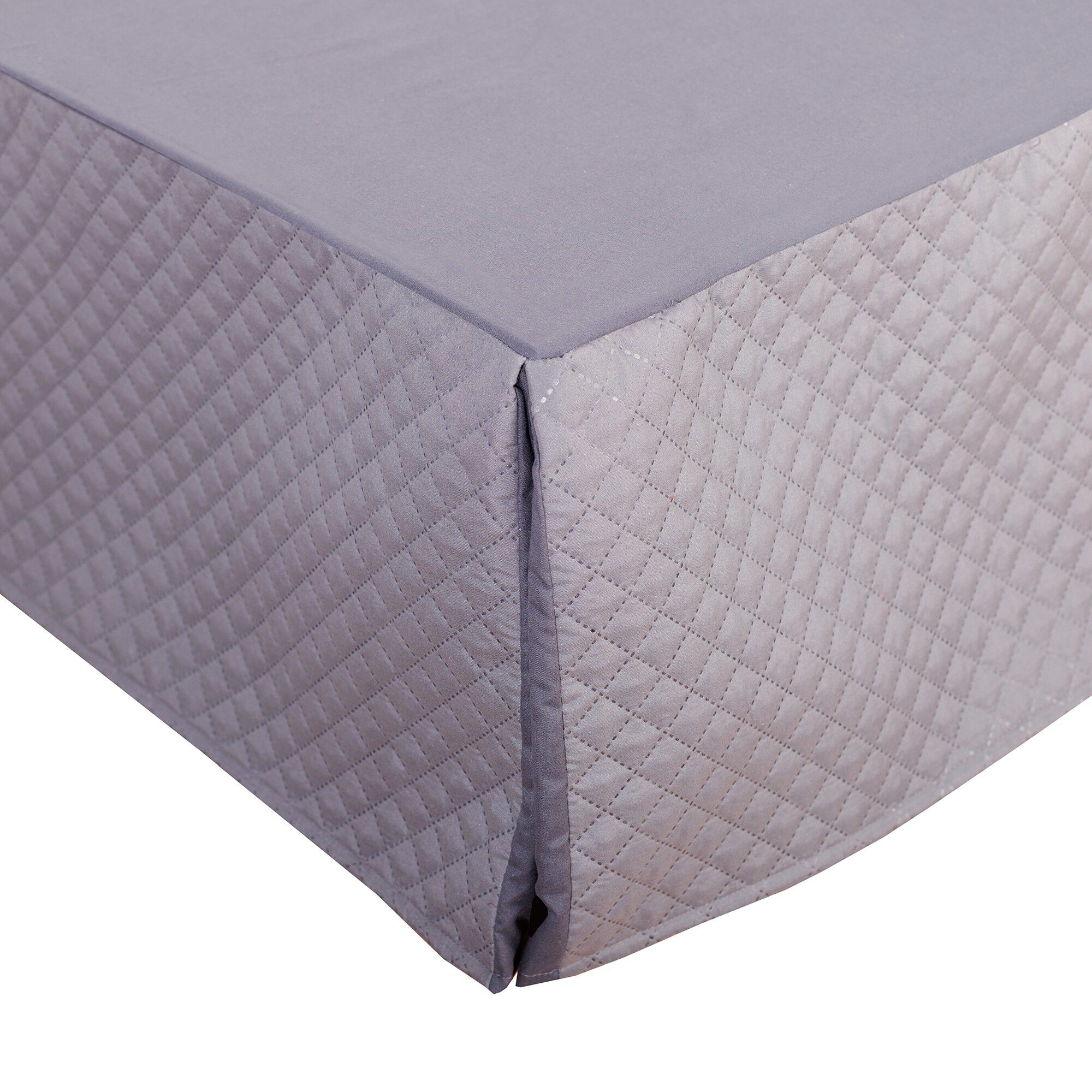 Cache-sommier intégral motif petit losange volant droit