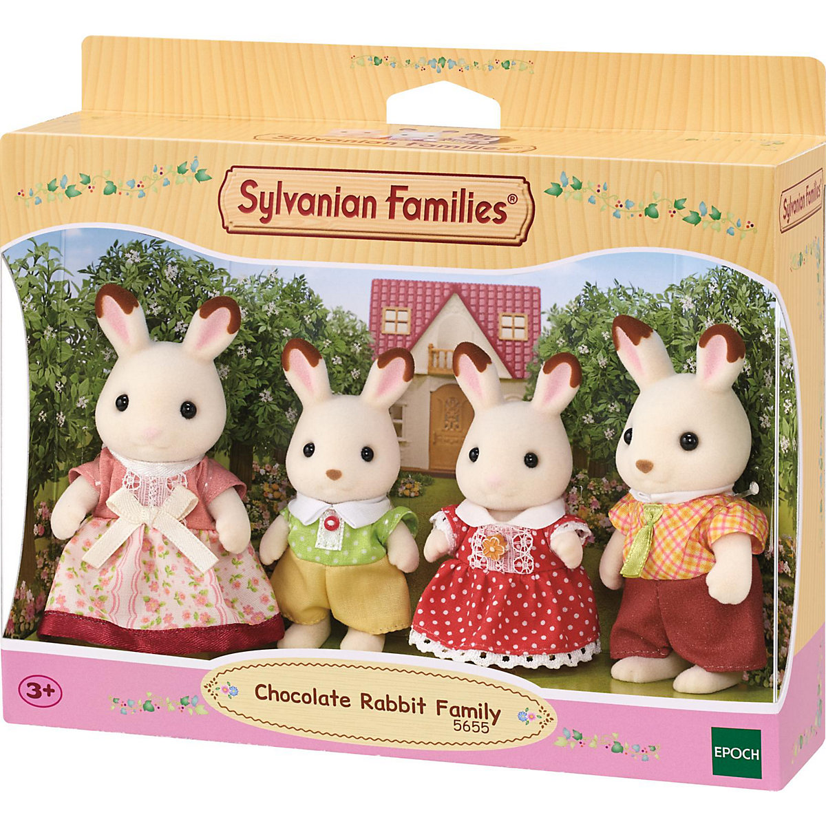 Sylvanian Families Schokoladenhasen Familie NEU
