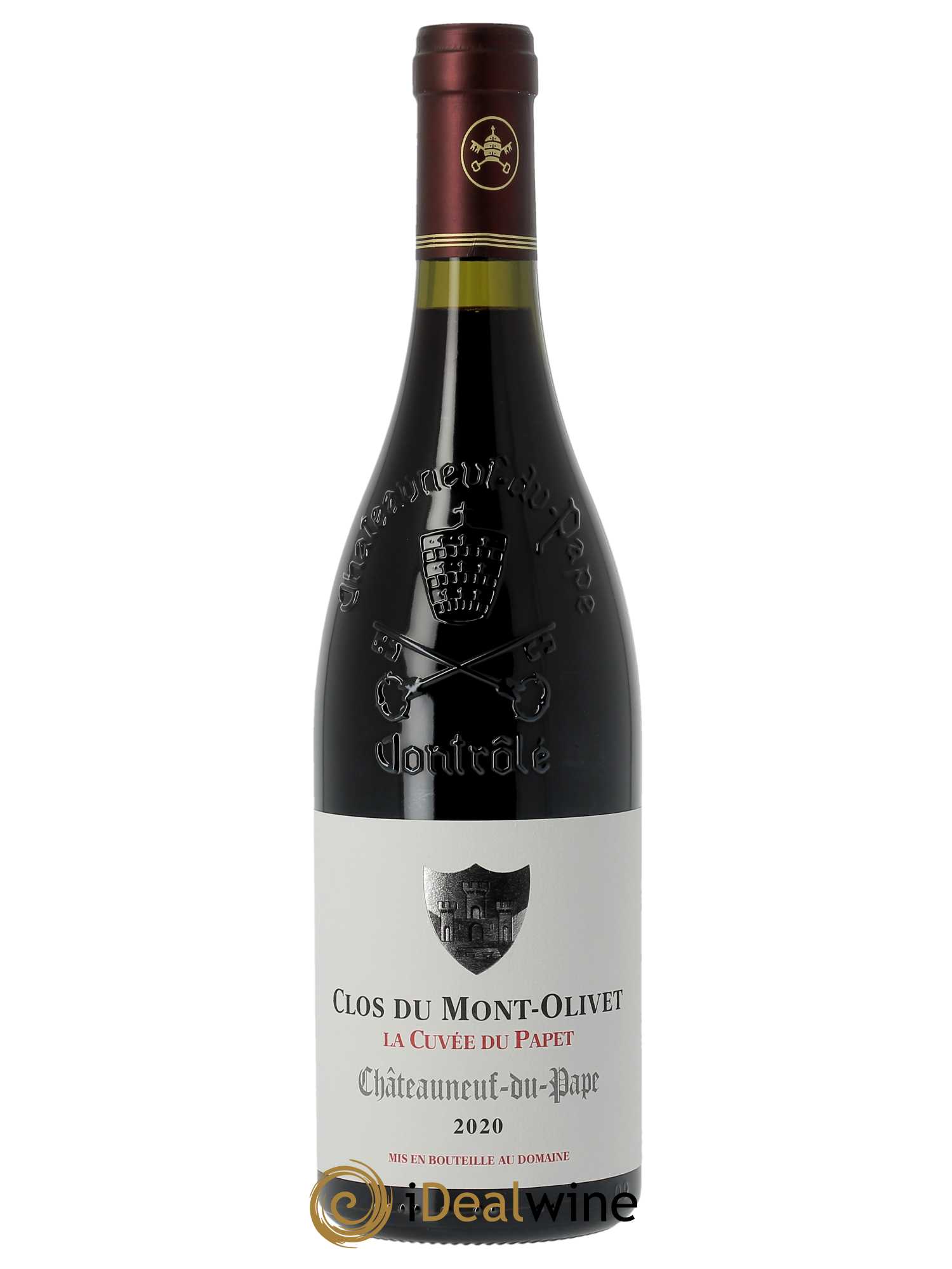 Châteauneuf-du-Pape Cuvée du Papet Clos du Mont-Olivet  2020 - Lot de 1 Bouteille