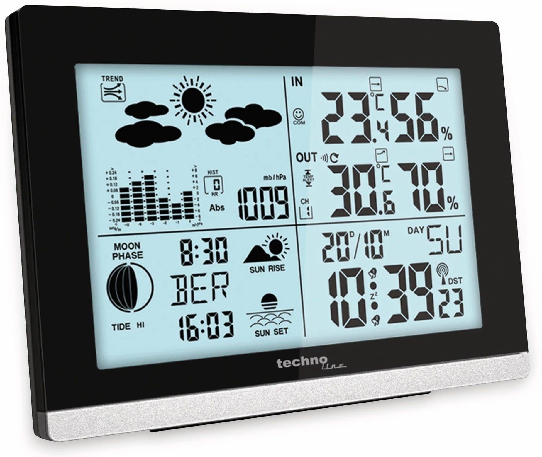 technoline TECHNOLINE Funk-Wetterstation WS 6762 Wetterstation