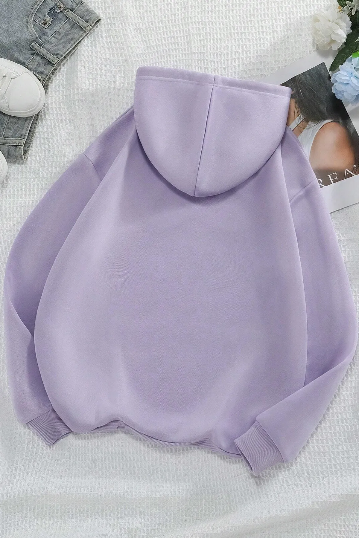 uyguntarz  Unisex-Sweatshirt mit Malibu-Aufdruck in Übergröße