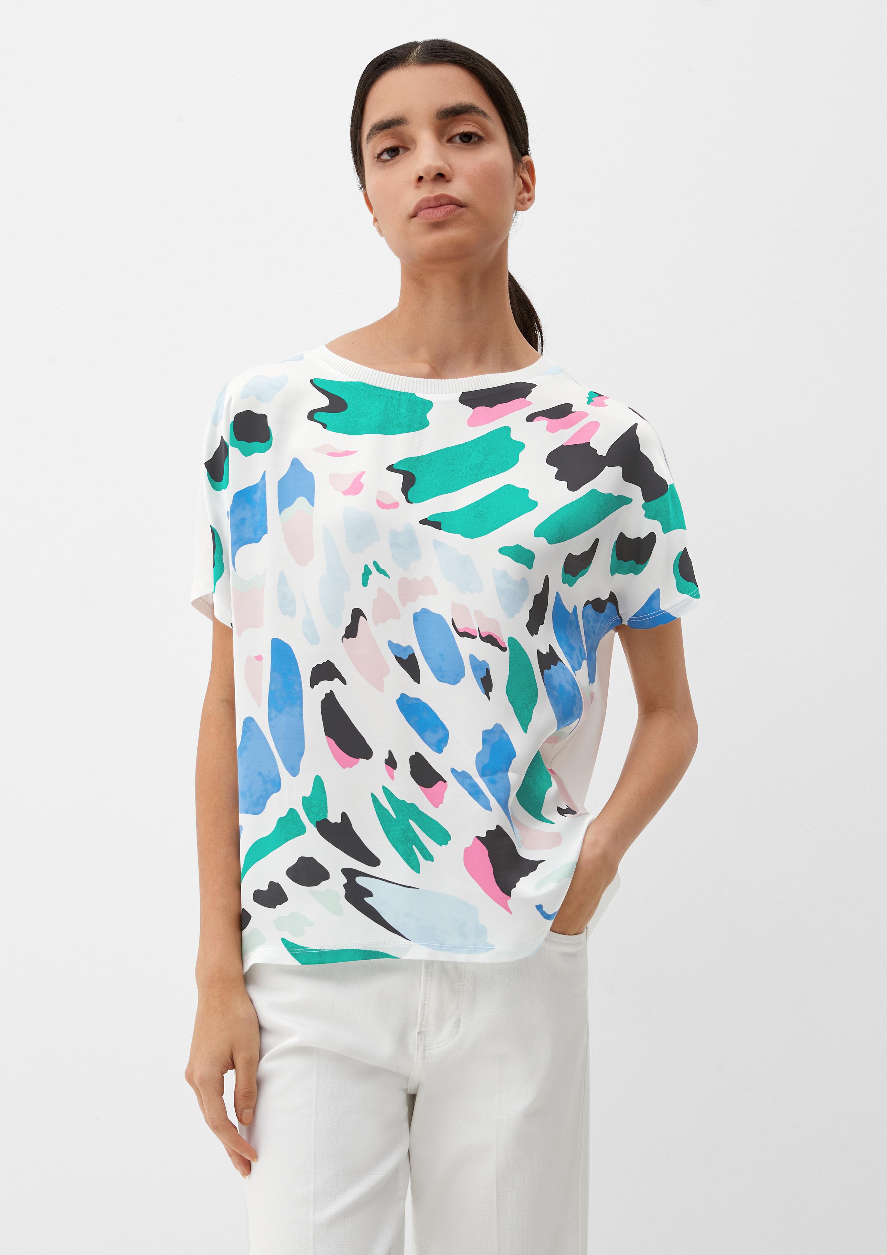 T-Shirt im Fabricmix  2129631-02A0