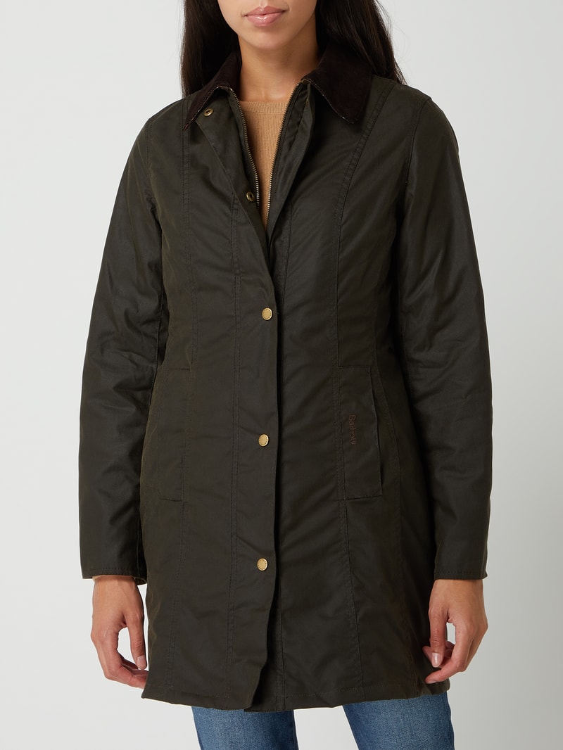 Steppjacke mit Fleecefutter Modell 'Cavalry' in olivgrün